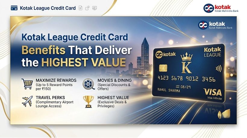 Kotak League Credit Card Benefits That Deliver the Highest Value