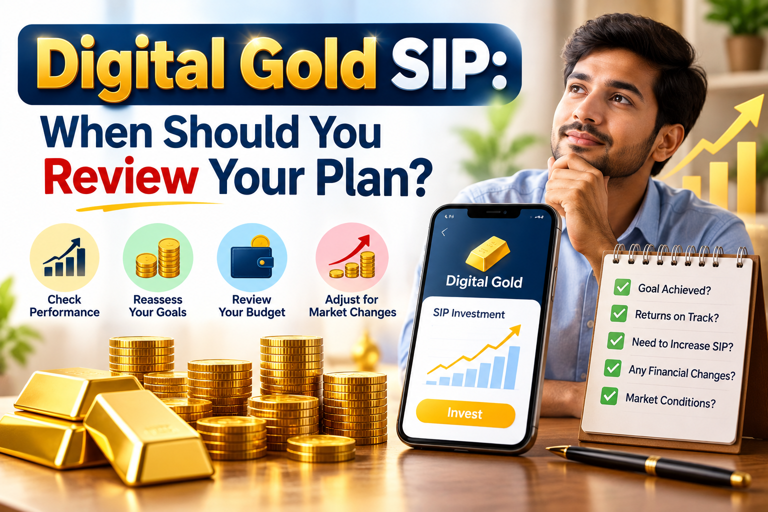 Digital Gold SIP: When Should You Review Your Plan?